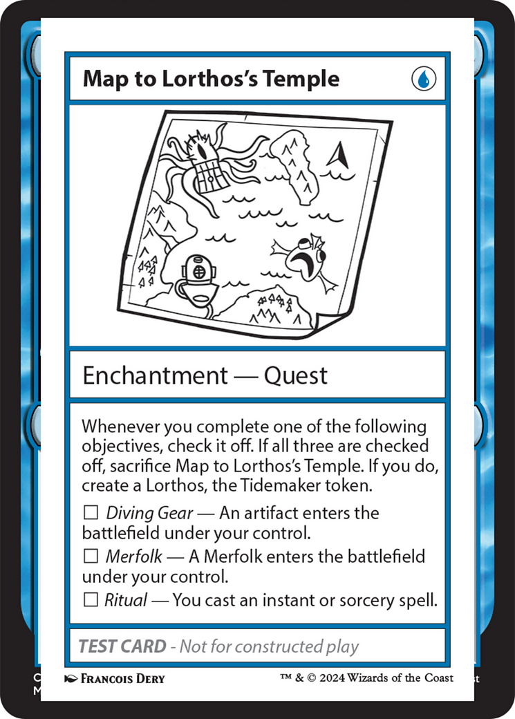Map to Lorthos's Temple [Mystery Booster 2 Playtest Cards] | Eastridge Sports Cards & Games