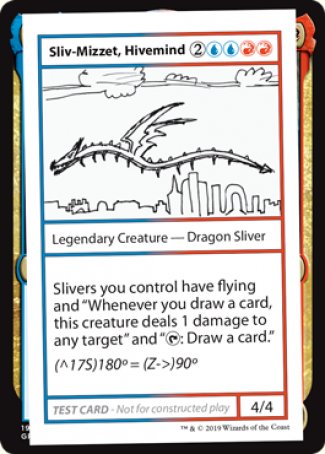 Sliv-Mizzet, Hivemind (2021 Edition) [Mystery Booster Playtest Cards] | Eastridge Sports Cards & Games