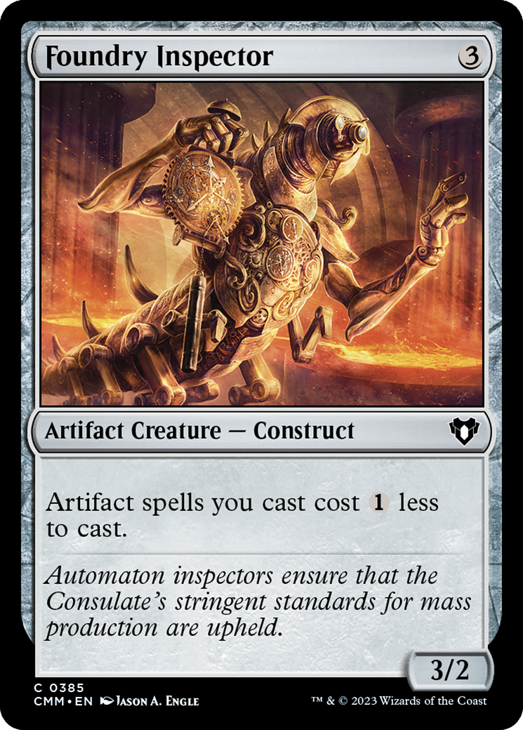 Foundry Inspector [Commander Masters] | Eastridge Sports Cards & Games