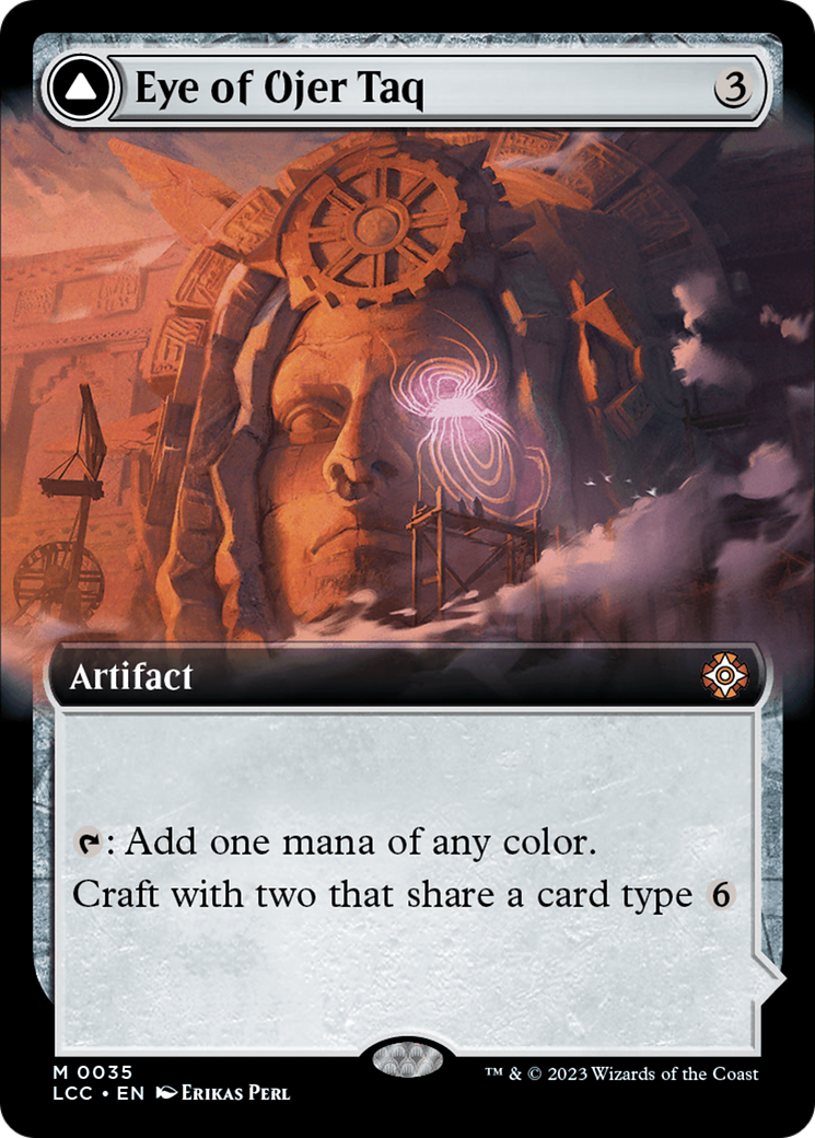 Eye of Ojer Taq // Apex Observatory (Extended Art) [The Lost Caverns of Ixalan Commander] | Eastridge Sports Cards & Games