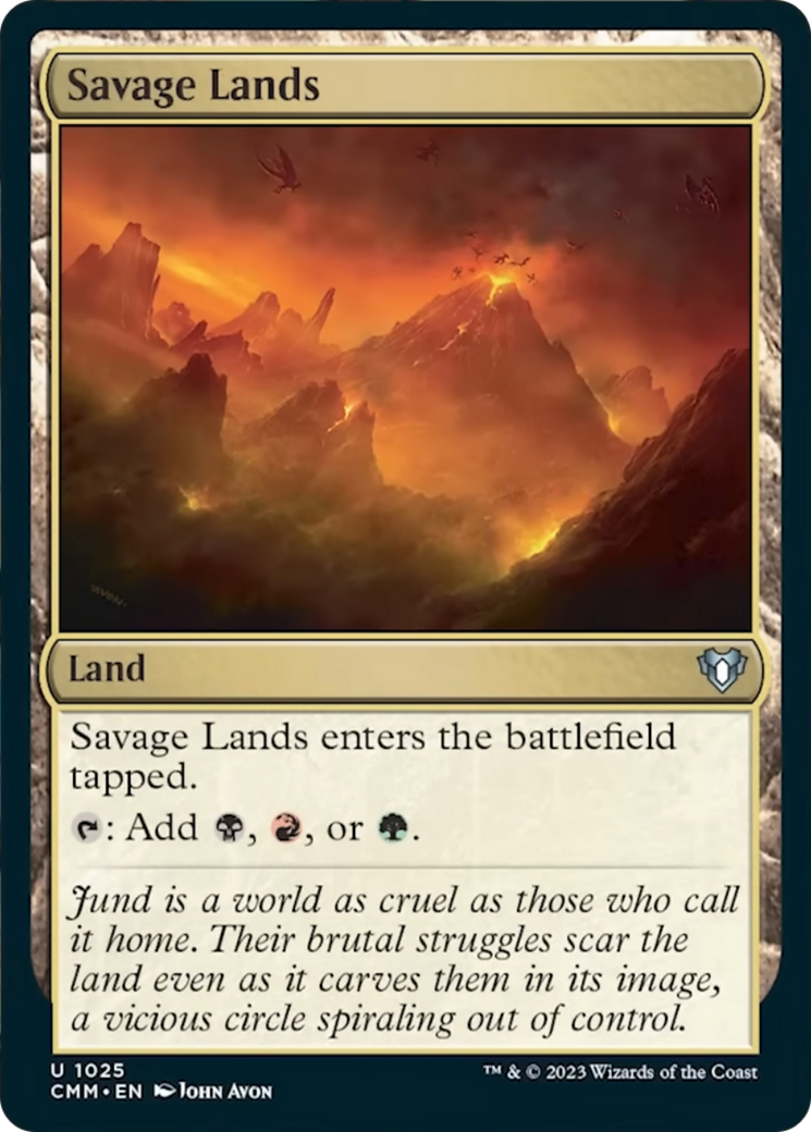 Savage Lands [Commander Masters] | Eastridge Sports Cards & Games