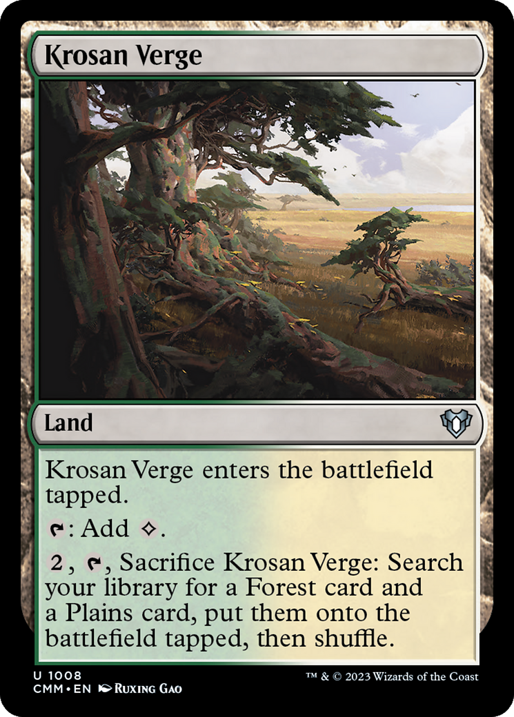 Krosan Verge [Commander Masters] | Eastridge Sports Cards & Games