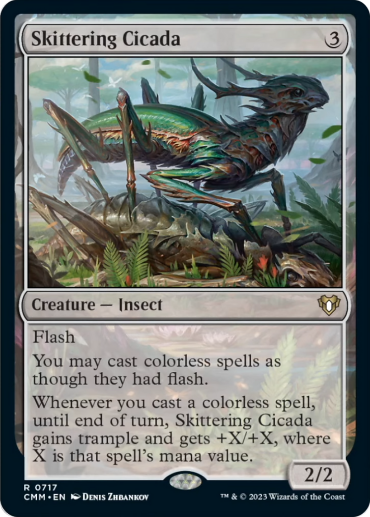 Skittering Cicada [Commander Masters] | Eastridge Sports Cards & Games