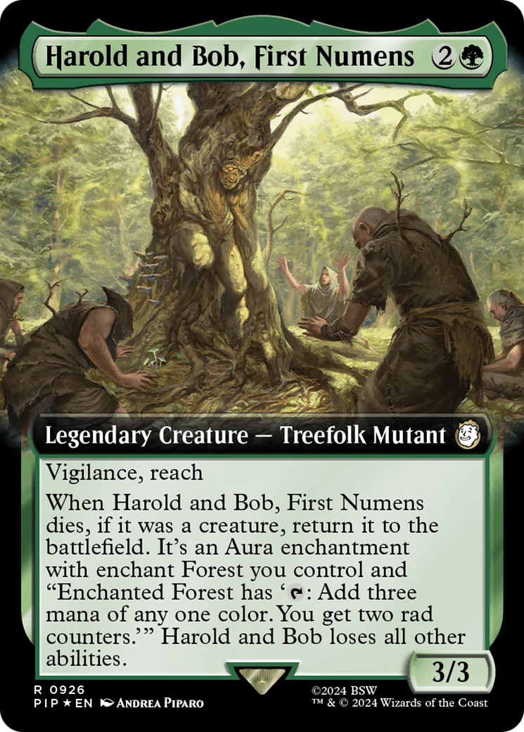 Harold and Bob, First Numens (Extended Art) (Surge Foil) [Fallout] | Eastridge Sports Cards & Games