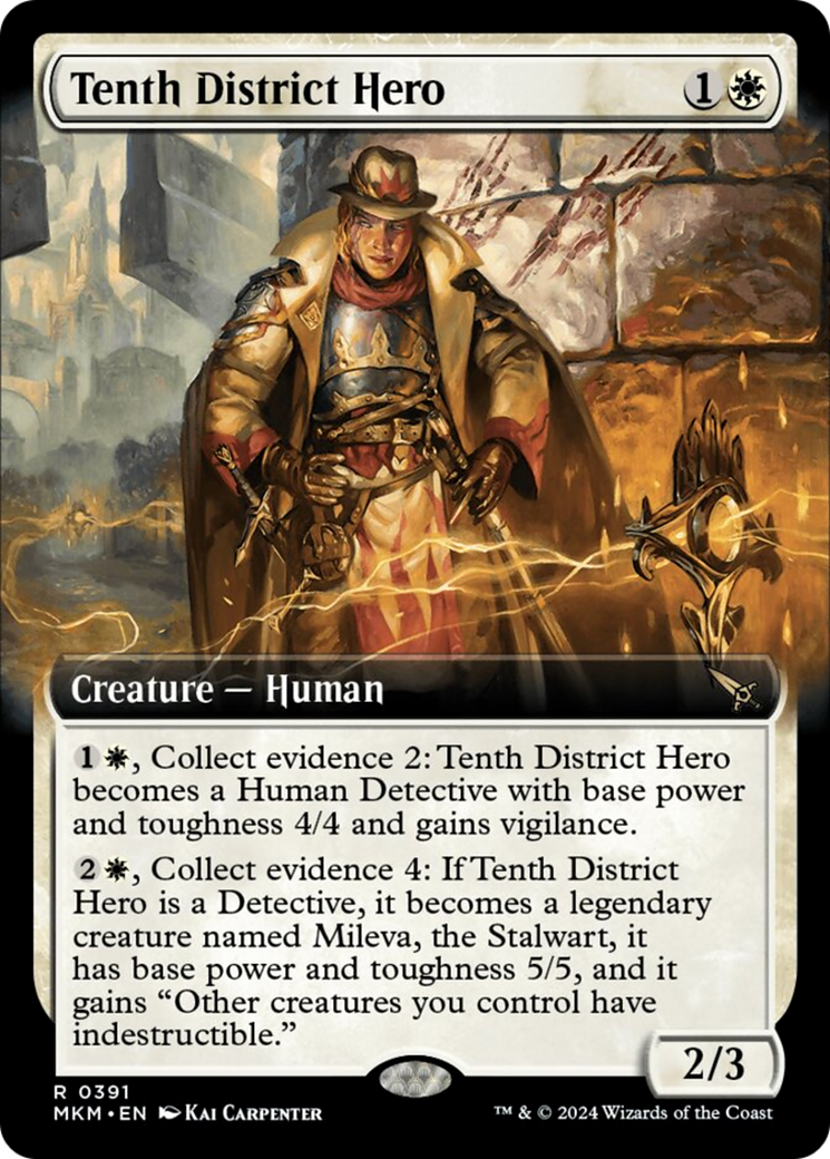 Tenth District Hero (Extended Art) [Murders at Karlov Manor] | Eastridge Sports Cards & Games