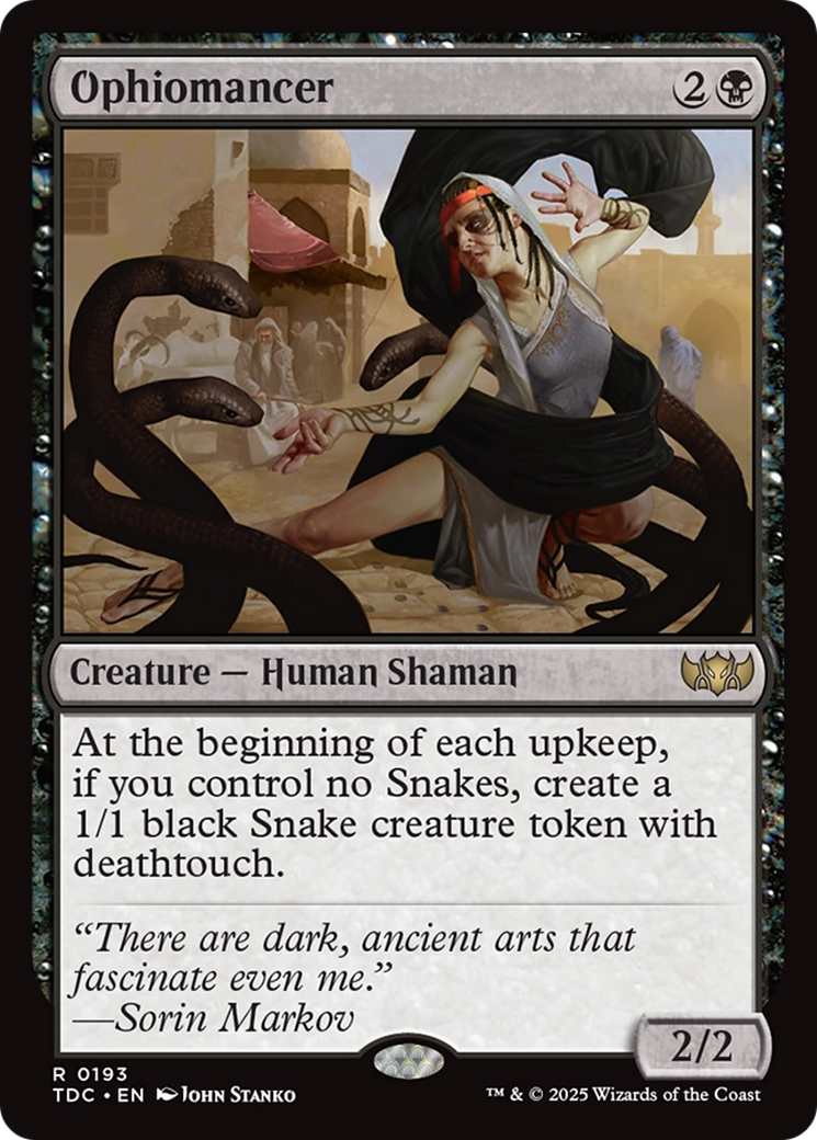 Ophiomancer [Tarkir: Dragonstorm Commander] | Eastridge Sports Cards & Games