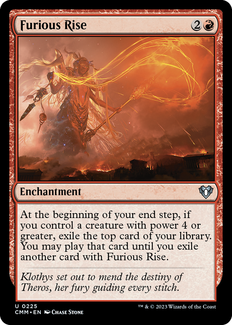 Furious Rise [Commander Masters] | Eastridge Sports Cards & Games