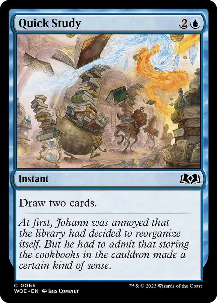Quick Study [Wilds of Eldraine] | Eastridge Sports Cards & Games