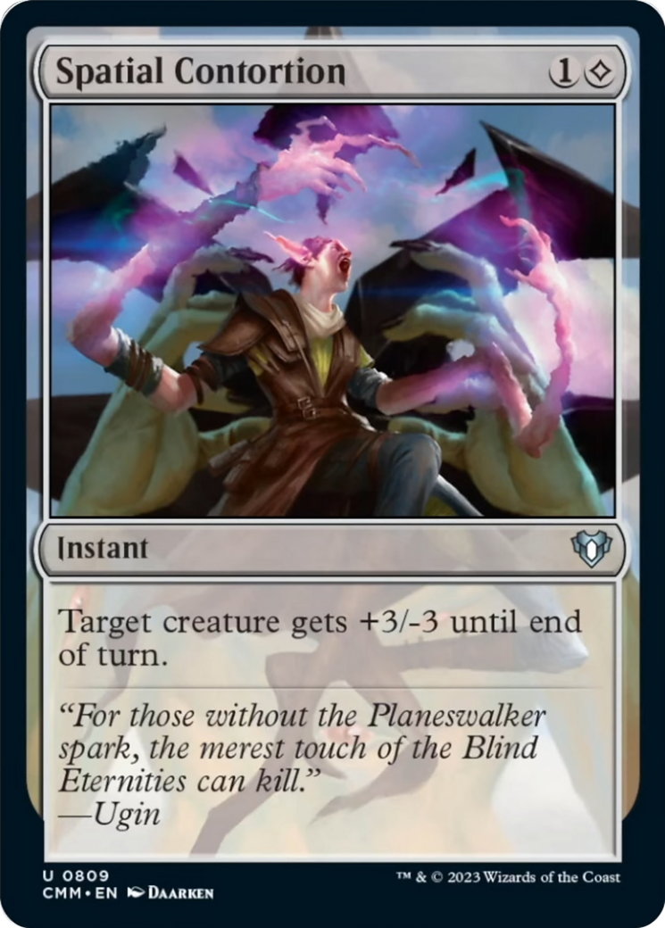 Spatial Contortion [Commander Masters] | Eastridge Sports Cards & Games