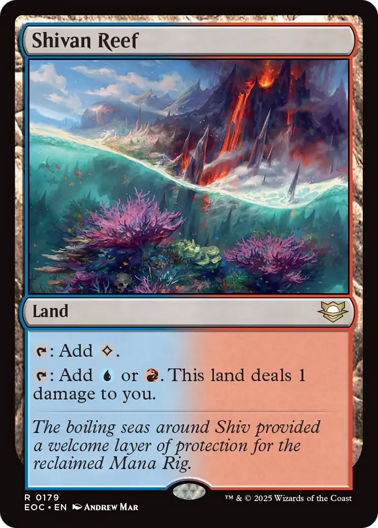 Shivan Reef [Edge of Eternities Commander] | Eastridge Sports Cards & Games