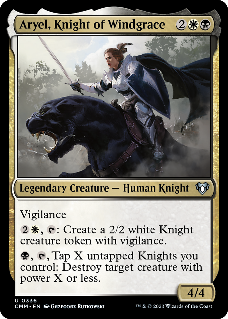 Aryel, Knight of Windgrace [Commander Masters] | Eastridge Sports Cards & Games