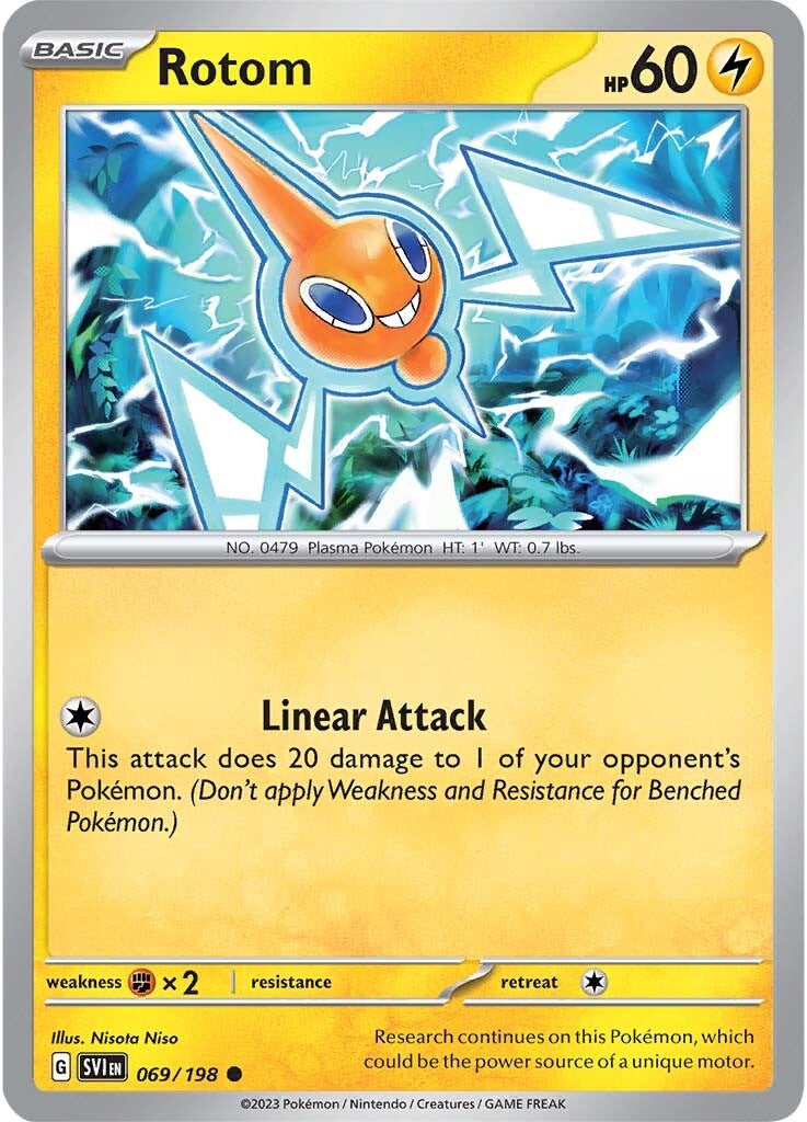 Rotom (069/198) [Scarlet & Violet: Base Set] | Eastridge Sports Cards & Games