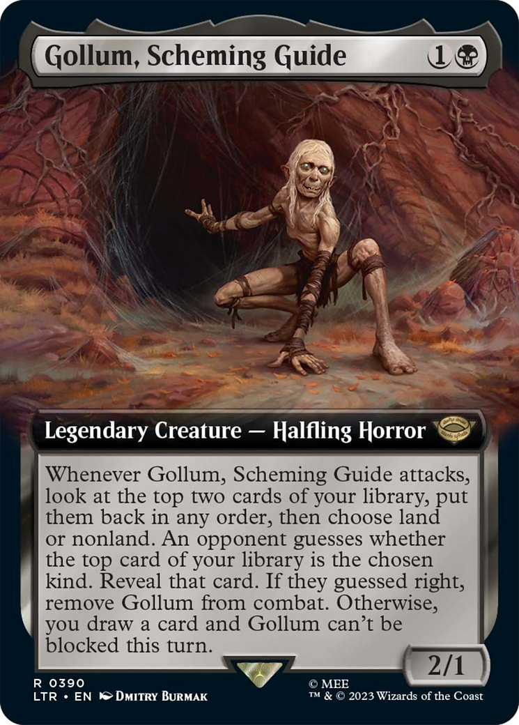 Gollum, Scheming Guide (Extended Art) [The Lord of the Rings: Tales of Middle-Earth] | Eastridge Sports Cards & Games