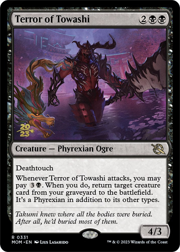 Terror of Towashi [March of the Machine Prerelease Promos] | Eastridge Sports Cards & Games