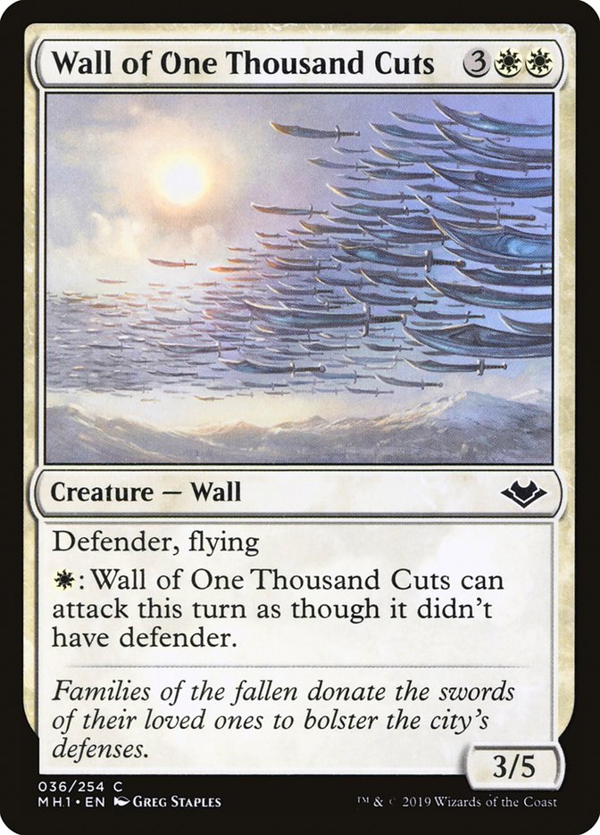 Wall of One Thousand Cuts [Modern Horizons] | Eastridge Sports Cards & Games