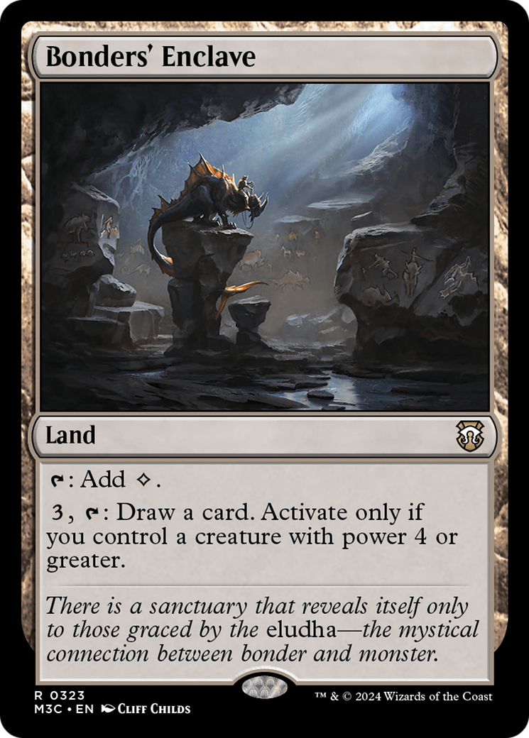 Bonders' Enclave (Ripple Foil) [Modern Horizons 3 Commander] | Eastridge Sports Cards & Games