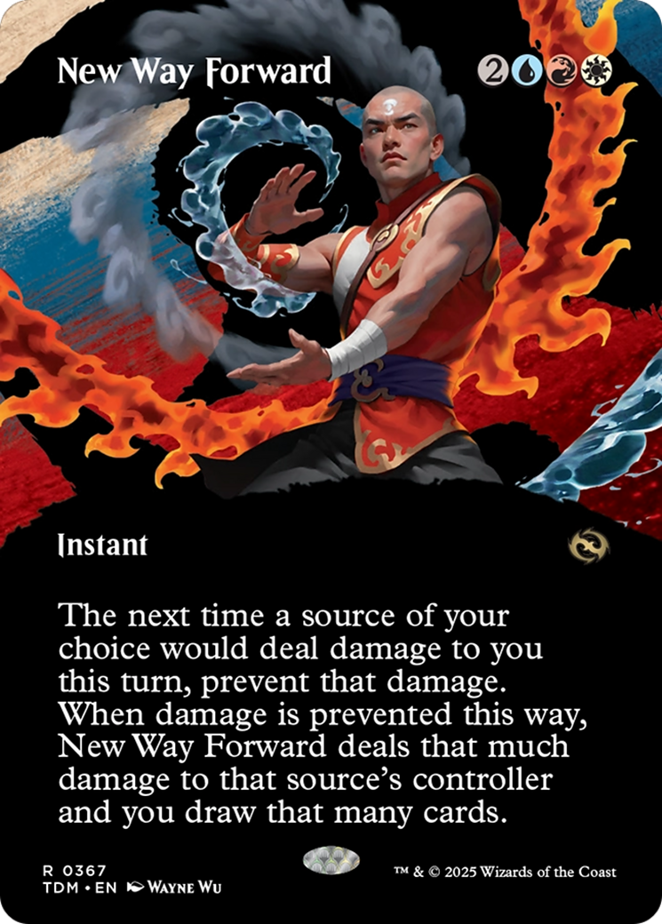 New Way Forward (Borderless) [Tarkir: Dragonstorm] | Eastridge Sports Cards & Games