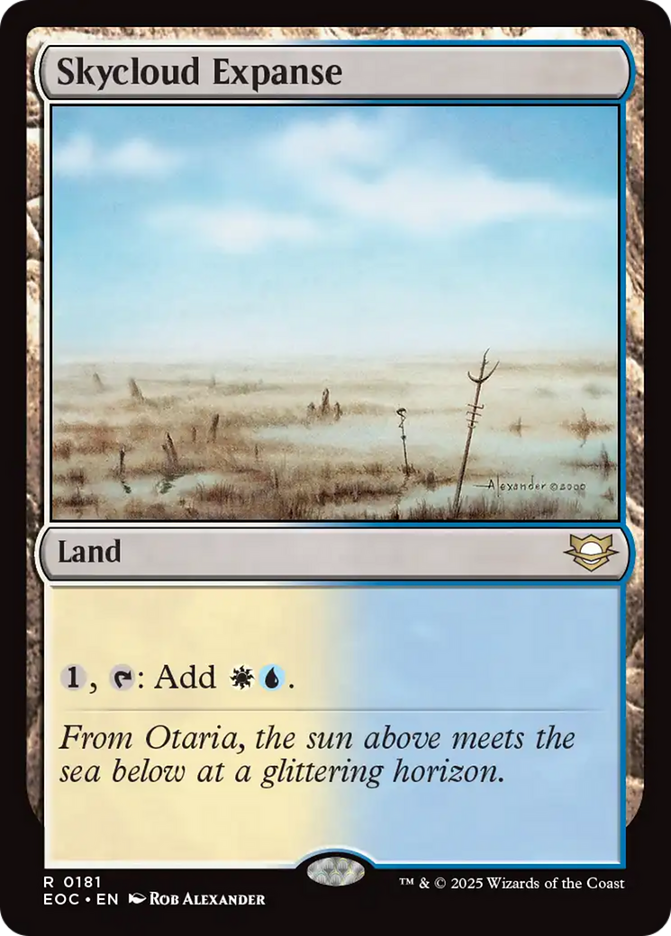 Skycloud Expanse [Edge of Eternities Commander] | Eastridge Sports Cards & Games