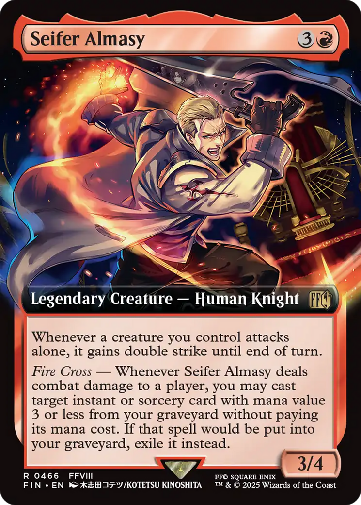 Seifer Almasy (Extended Art) [FINAL FANTASY] | Eastridge Sports Cards & Games