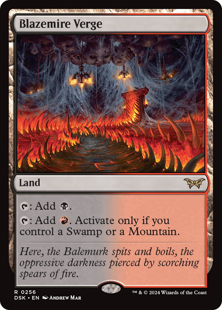 Blazemire Verge [Duskmourn: House of Horror] | Eastridge Sports Cards & Games