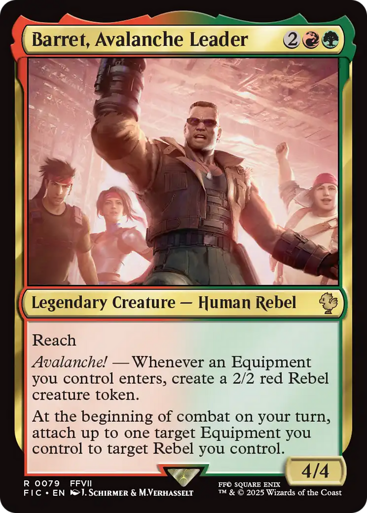 Barret, Avalanche Leader [FINAL FANTASY Commander] | Eastridge Sports Cards & Games