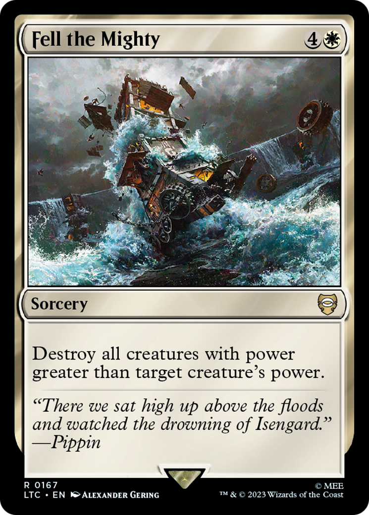 Fell the Mighty [The Lord of the Rings: Tales of Middle-Earth Commander] | Eastridge Sports Cards & Games