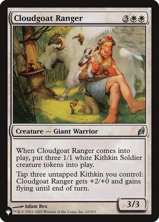 Cloudgoat Ranger [The List] | Eastridge Sports Cards & Games