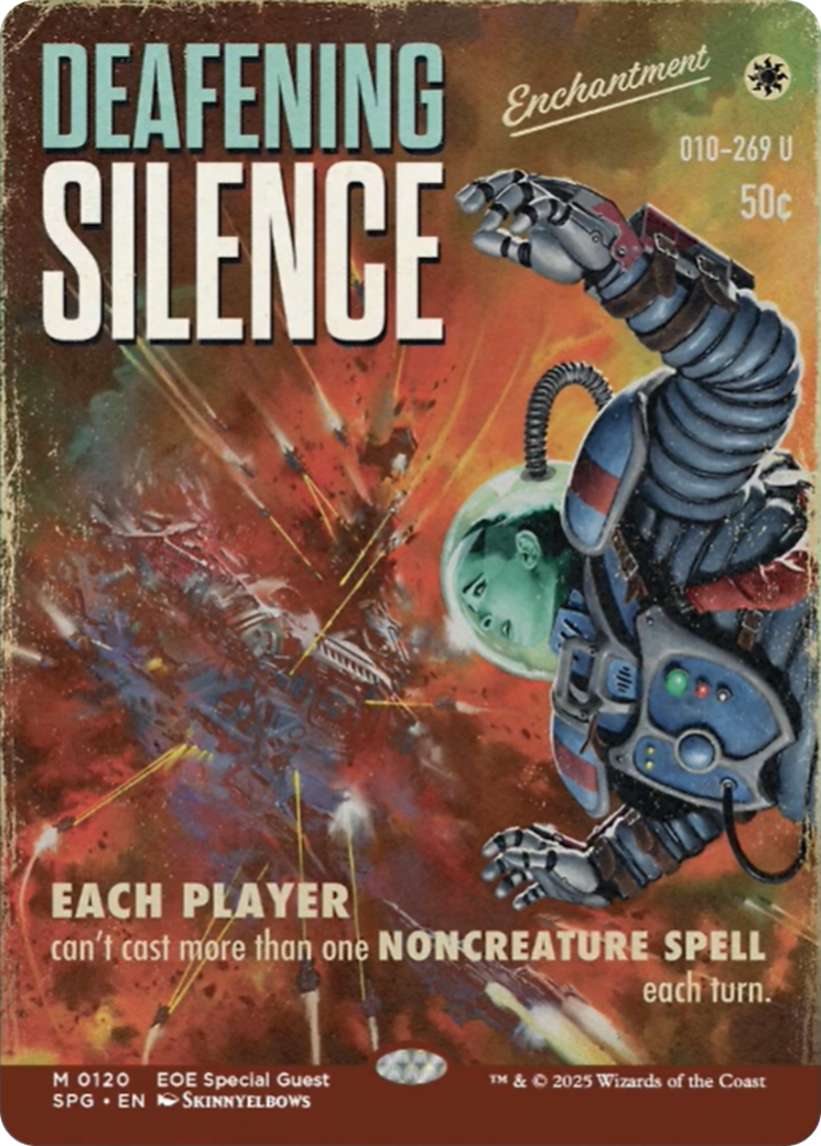Deafening Silence (Showcase) [Edge of Eternities Special Guests] | Eastridge Sports Cards & Games