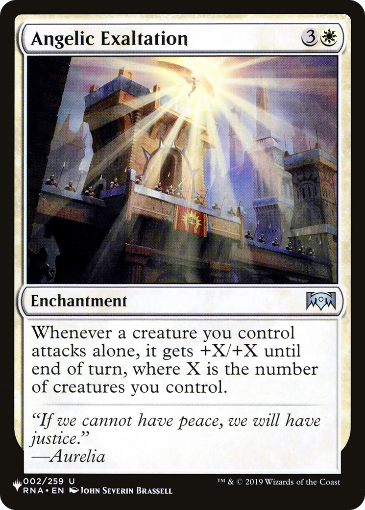 Angelic Exaltation [The List Reprints] | Eastridge Sports Cards & Games