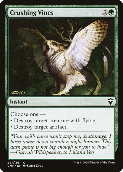 Crushing Vines [Commander Legends]