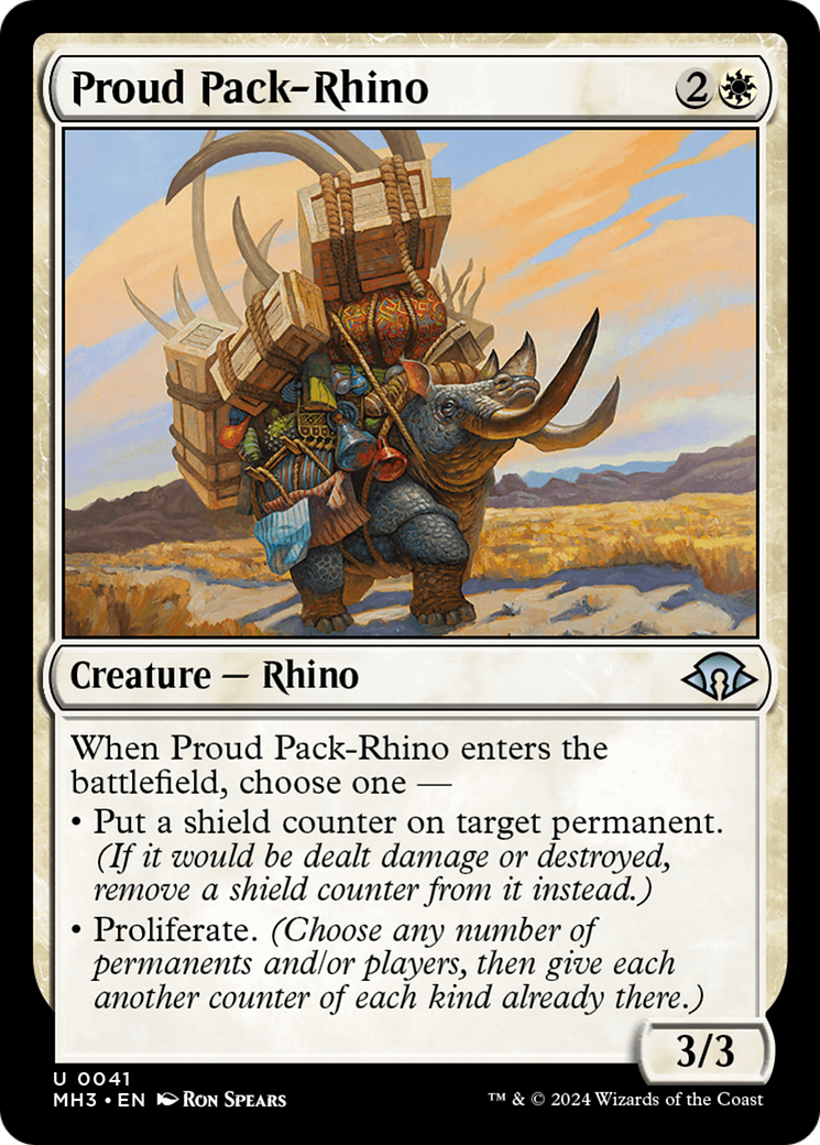 Proud Pack-Rhino [Modern Horizons 3] | Eastridge Sports Cards & Games