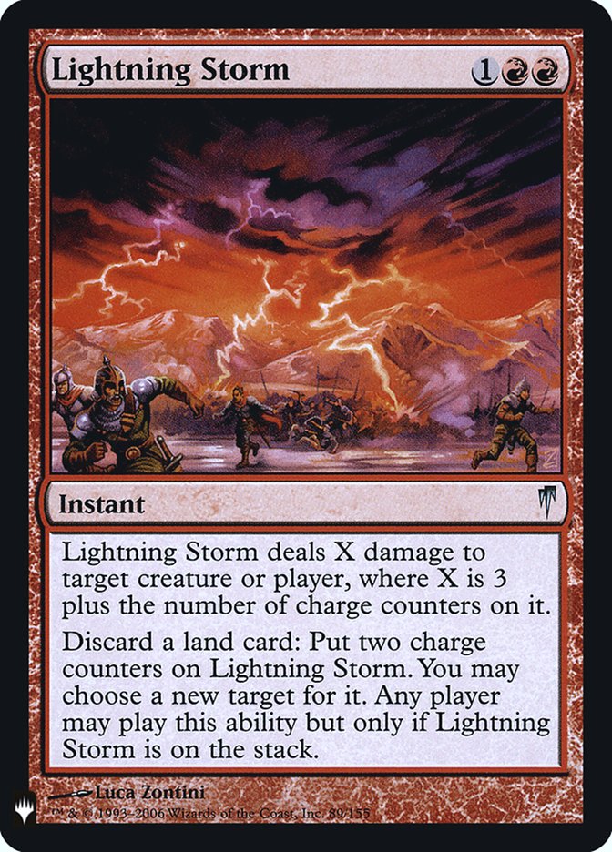 Lightning Storm [Mystery Booster] | Eastridge Sports Cards & Games