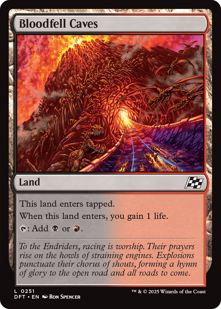 Bloodfell Caves [Aetherdrift] | Eastridge Sports Cards & Games