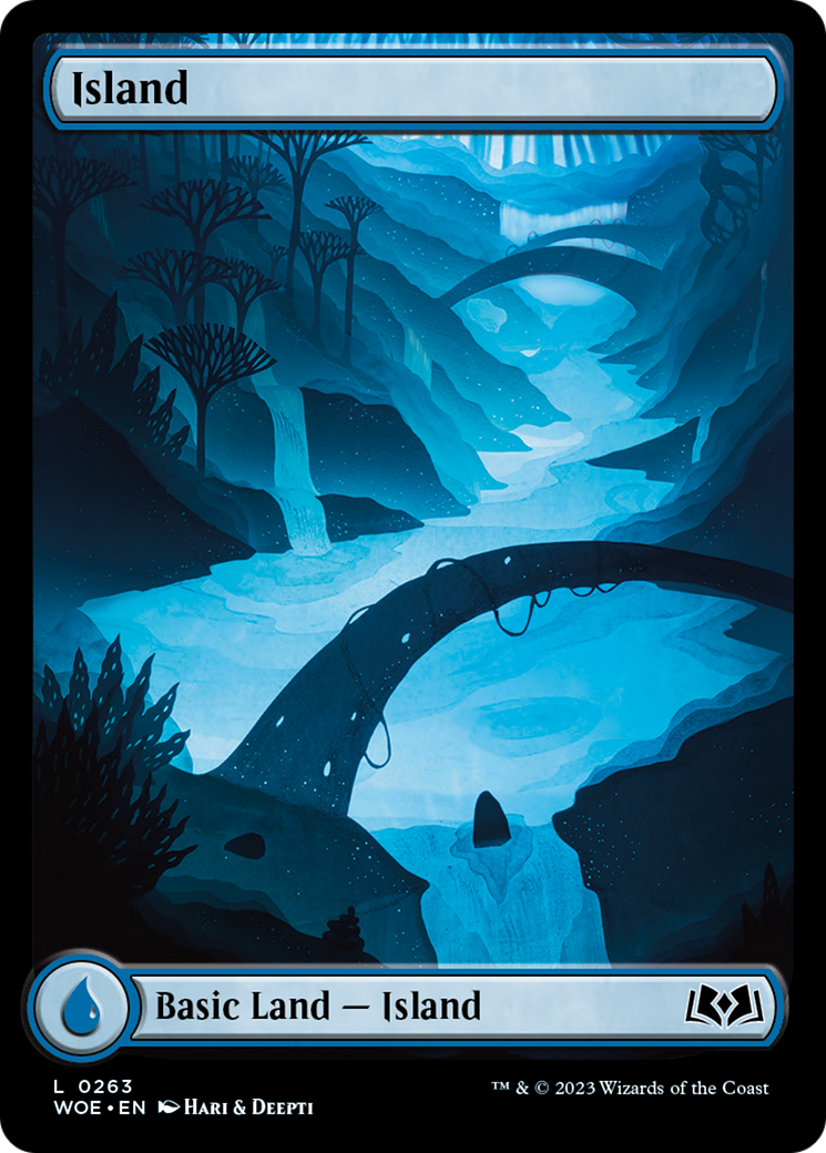 Island (263) (Full-Art) [Wilds of Eldraine] | Eastridge Sports Cards & Games