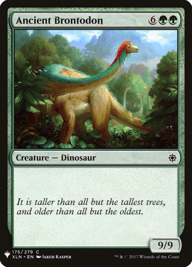 Ancient Brontodon [Mystery Booster] | Eastridge Sports Cards & Games