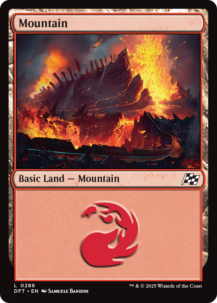 Mountain (0286) [Aetherdrift] | Eastridge Sports Cards & Games