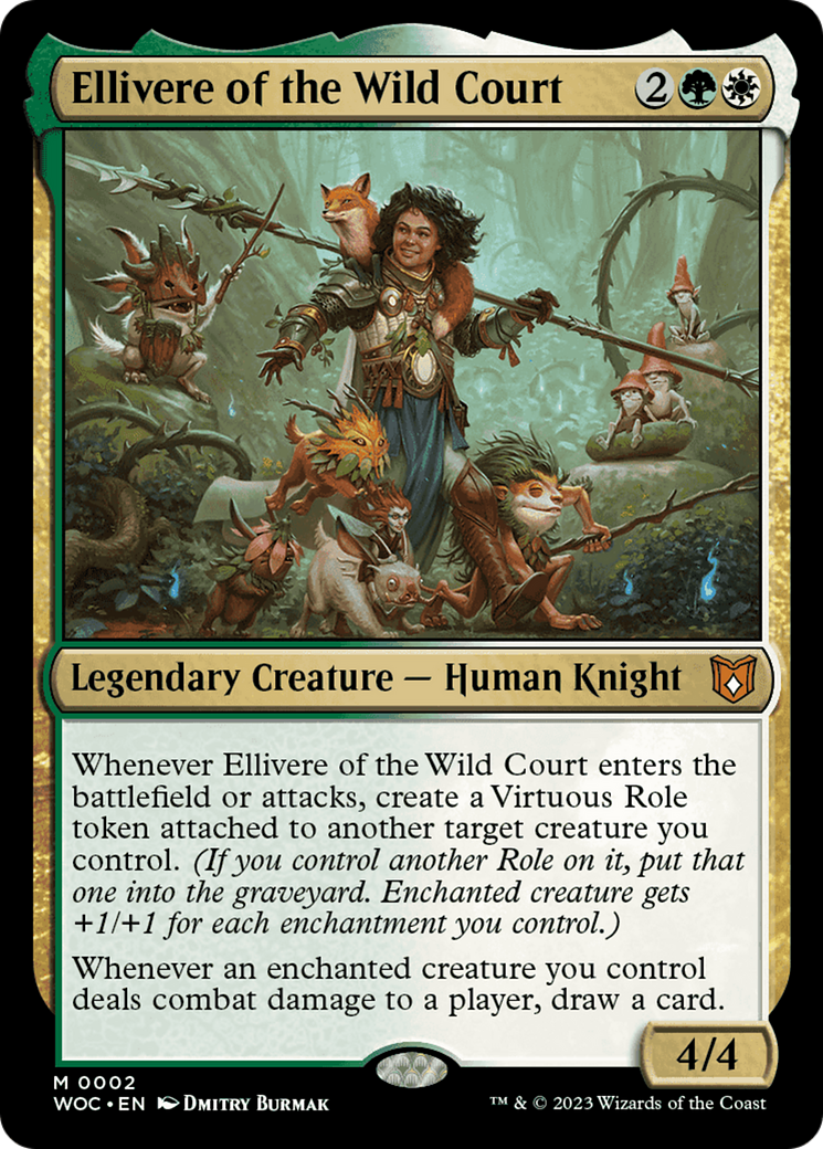 Ellivere of the Wild Court [Wilds of Eldraine Commander] | Eastridge Sports Cards & Games