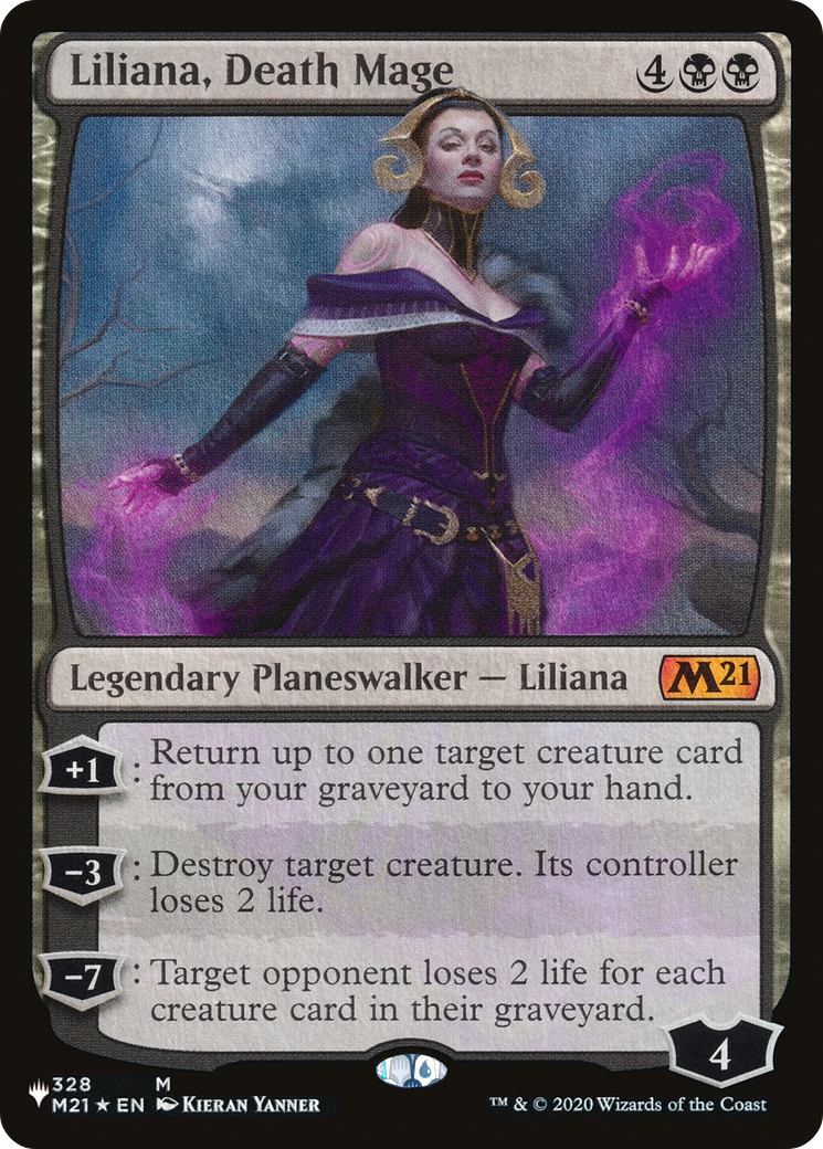 Liliana, Death Mage [The List Reprints] | Eastridge Sports Cards & Games