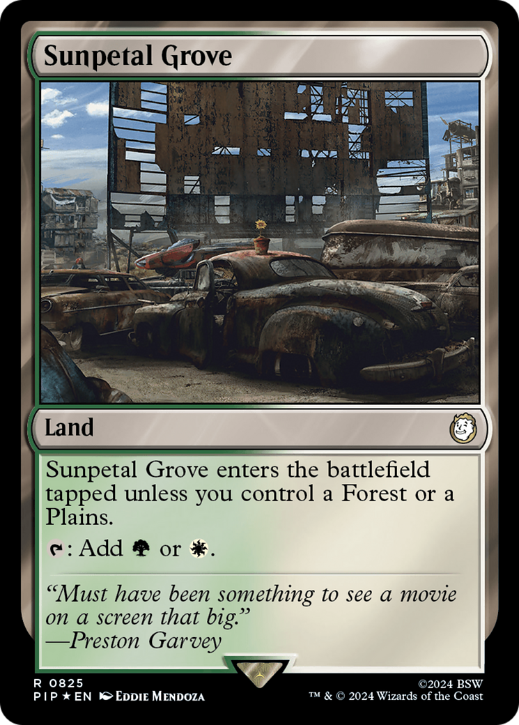 Sunpetal Grove (Surge Foil) [Fallout] | Eastridge Sports Cards & Games