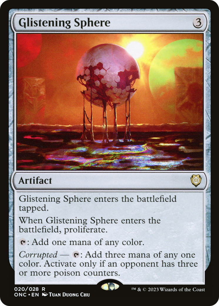 Glistening Sphere [Phyrexia: All Will Be One Commander] | Eastridge Sports Cards & Games