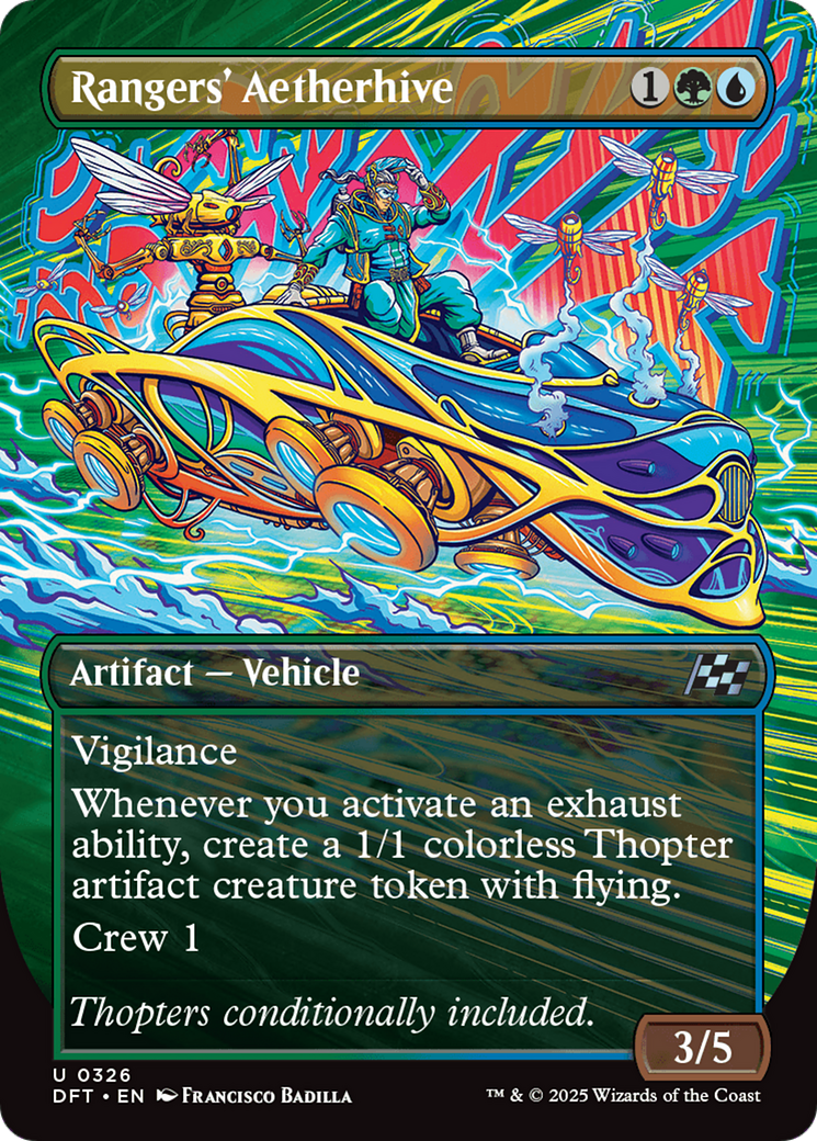 Rangers' Aetherhive (Borderless) [Aetherdrift] | Eastridge Sports Cards & Games