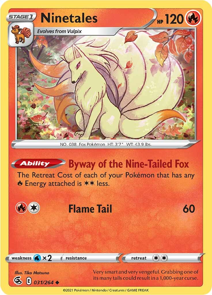 Ninetales (031/264) [Sword & Shield: Fusion Strike] | Eastridge Sports Cards & Games