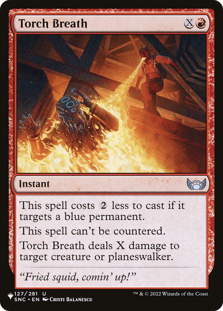 Torch Breath [The List Reprints] | Eastridge Sports Cards & Games