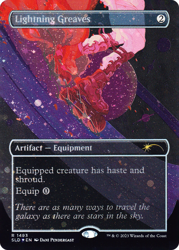 Lightning Greaves (1493) (Galaxy Foil) [Secret Lair Drop Series] | Eastridge Sports Cards & Games