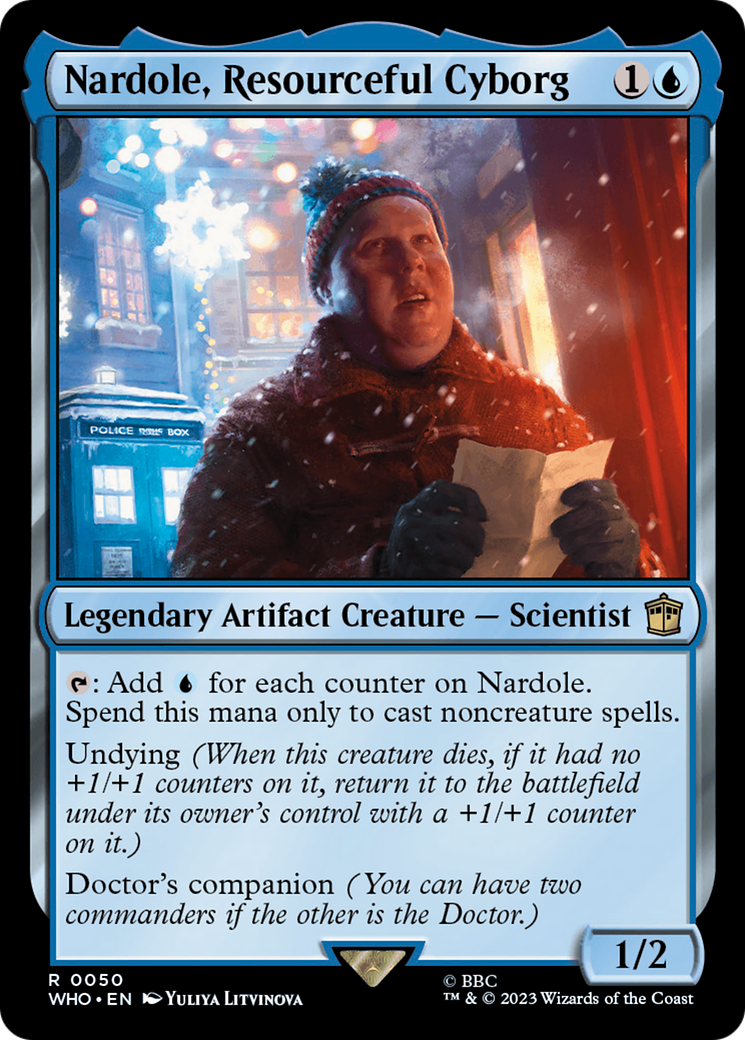 Nardole, Resourceful Cyborg [Doctor Who] | Eastridge Sports Cards & Games