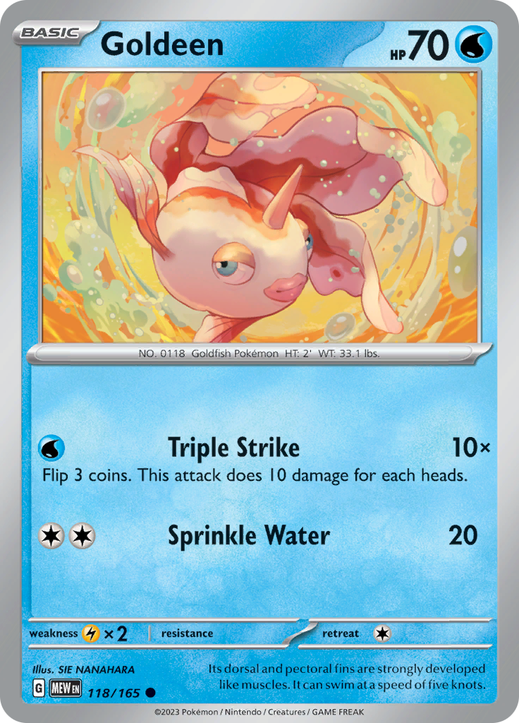 Goldeen (118/165) [Scarlet & Violet: 151] | Eastridge Sports Cards & Games