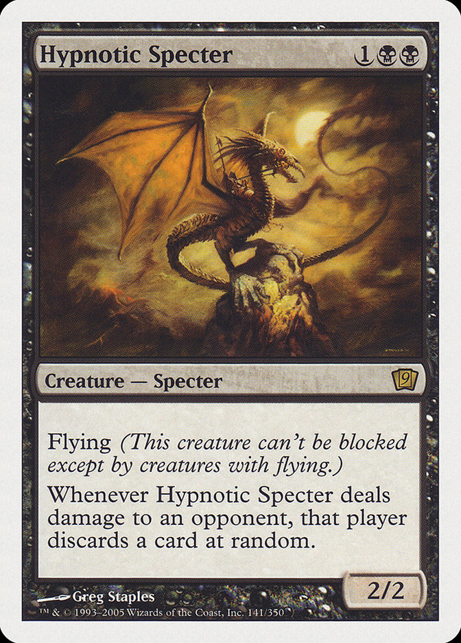 Hypnotic Specter (9th Edition) (Oversized) [Oversize Cards] | Eastridge Sports Cards & Games