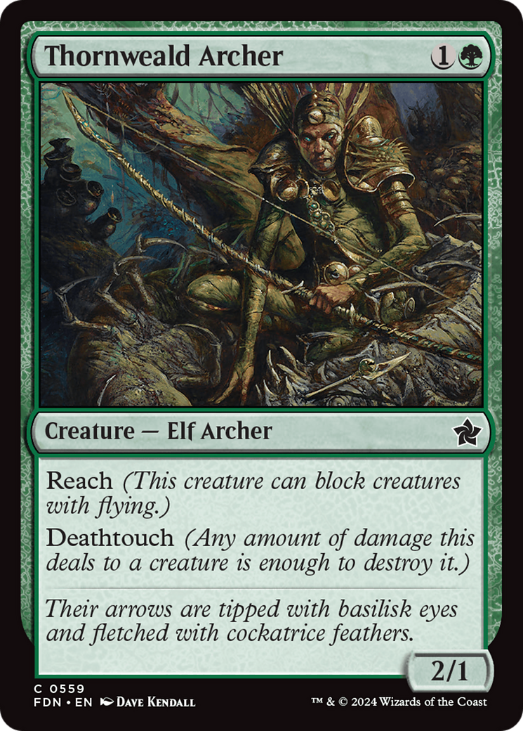 Thornweald Archer [Foundations] | Eastridge Sports Cards & Games