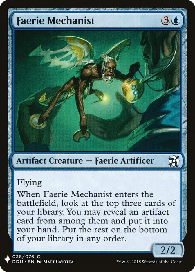 Faerie Mechanist [Mystery Booster] | Eastridge Sports Cards & Games