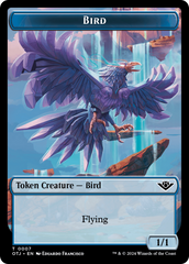 Bird // Plot Double-Sided Token [Outlaws of Thunder Junction Tokens] | Eastridge Sports Cards & Games